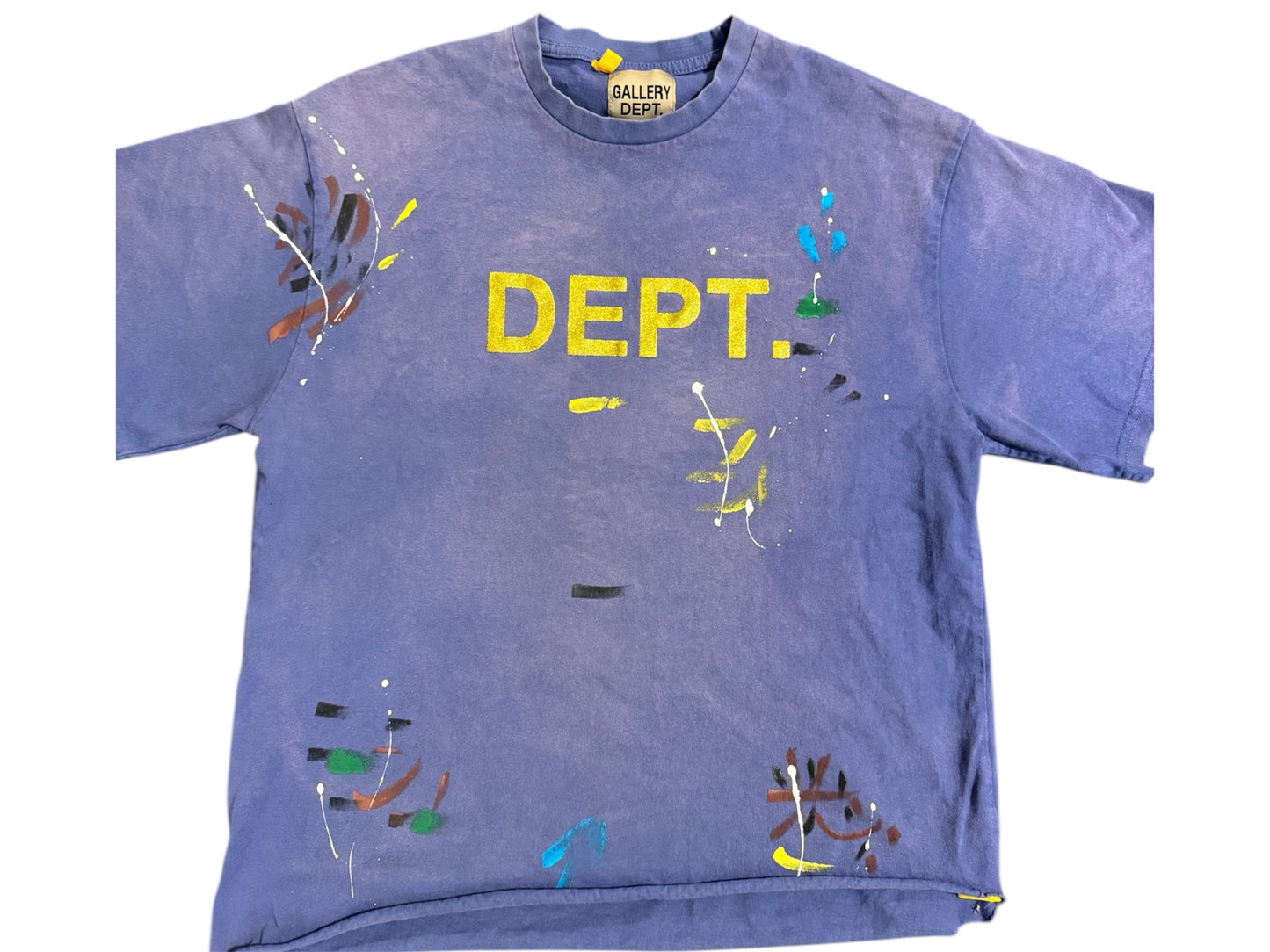Gallery Dept Paint Splatter T-Shirt