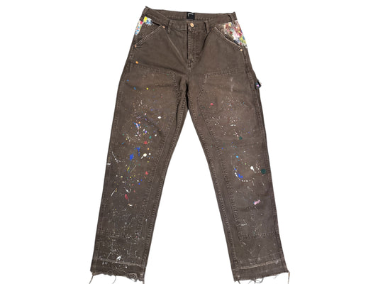 Paint Spattered Carhartt Double Knee
