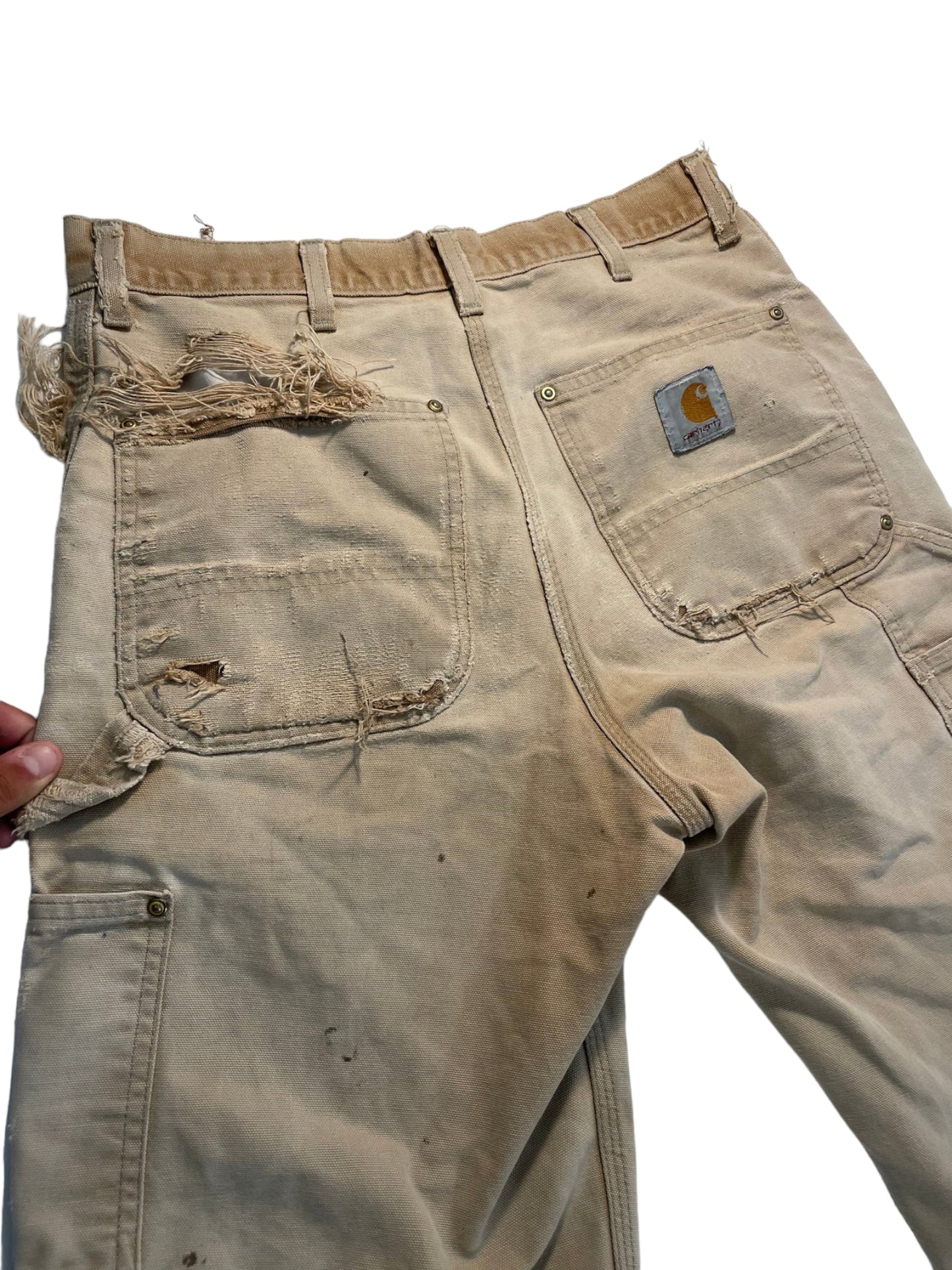 Distressed Carhartt Double Knee’s