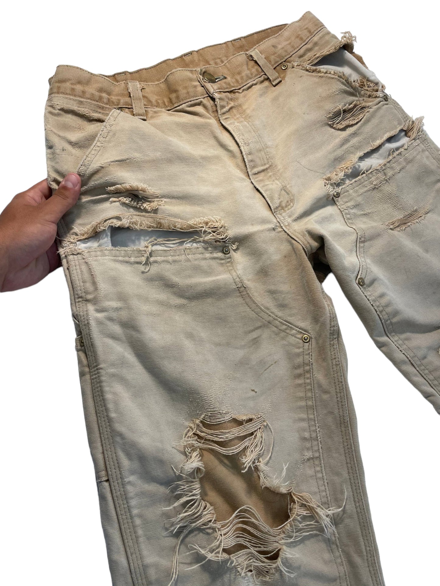 Distressed Carhartt Double Knee’s