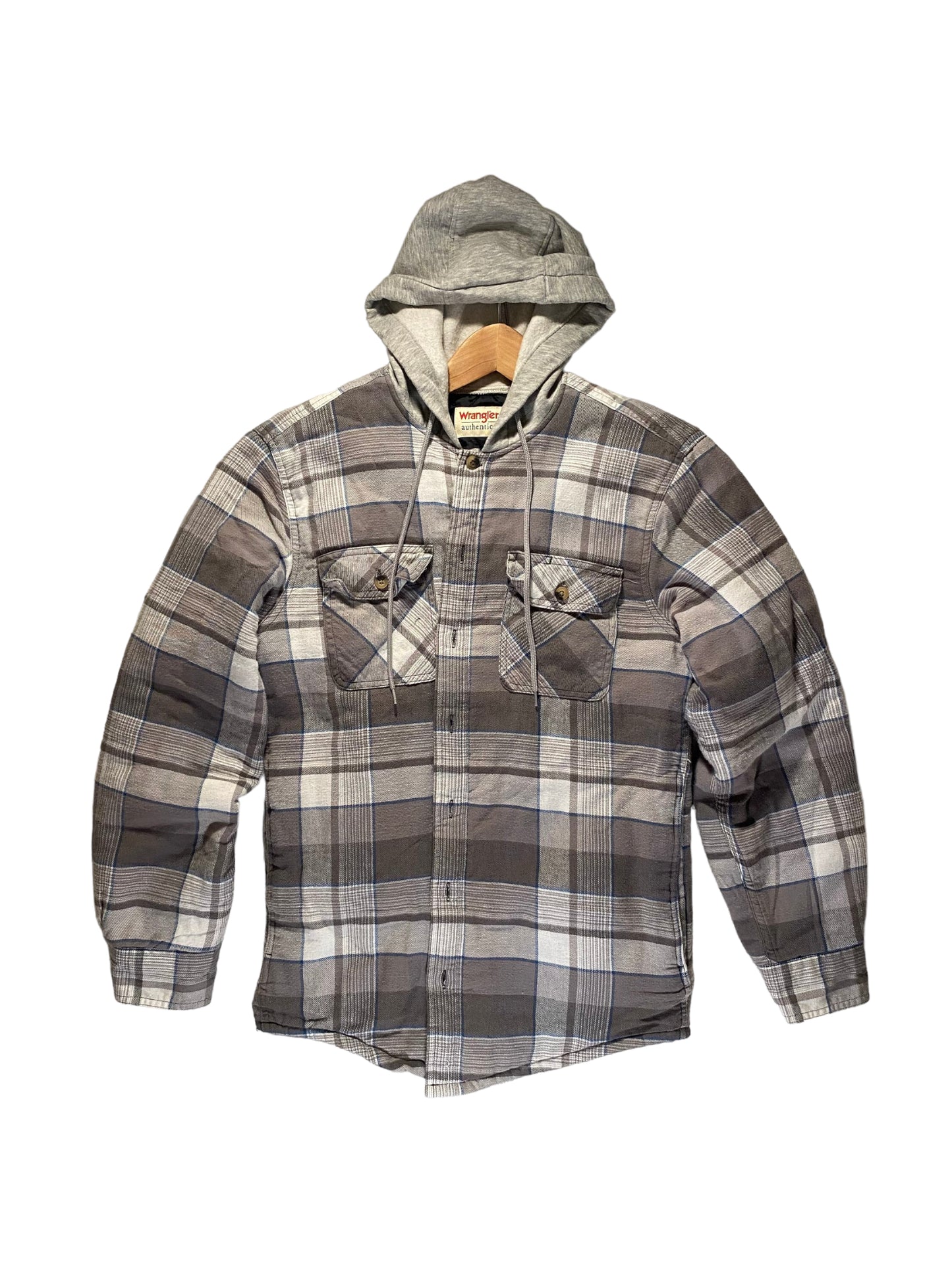 Wrangler flannel hoodie