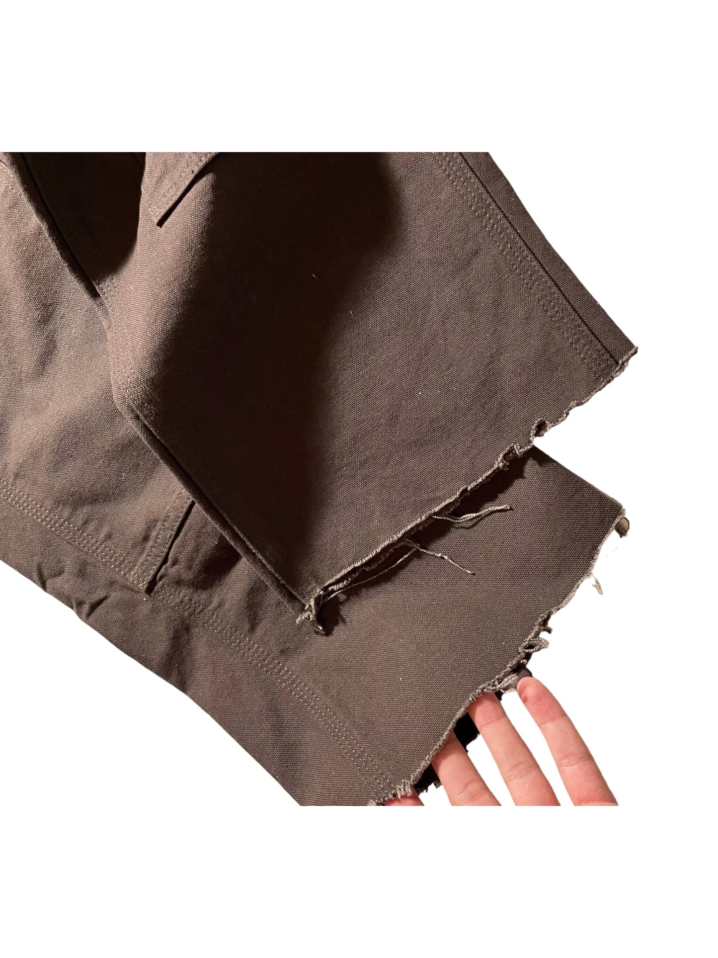 Frayed Carhartt Double Knees