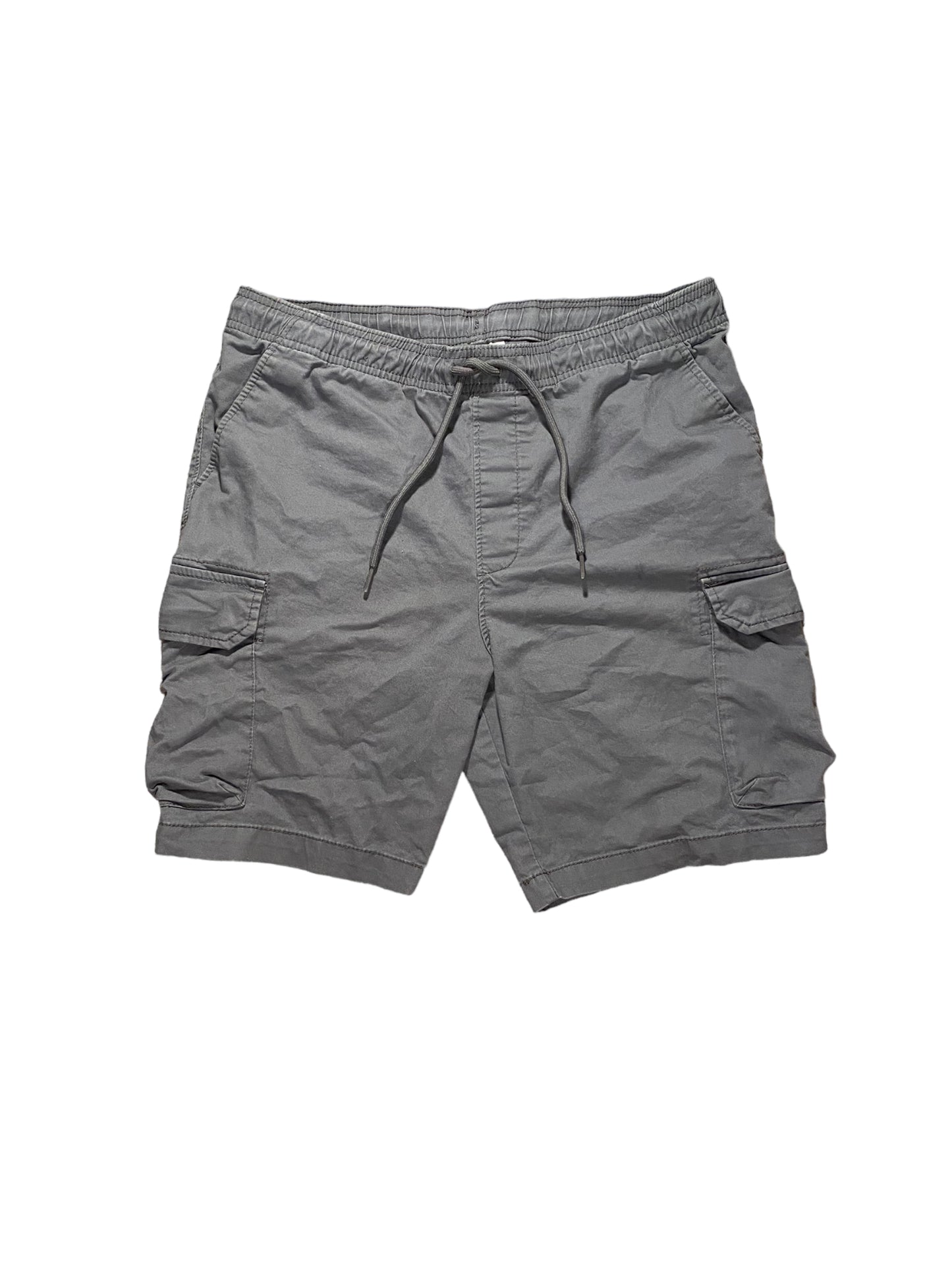 Grey cargo shorts