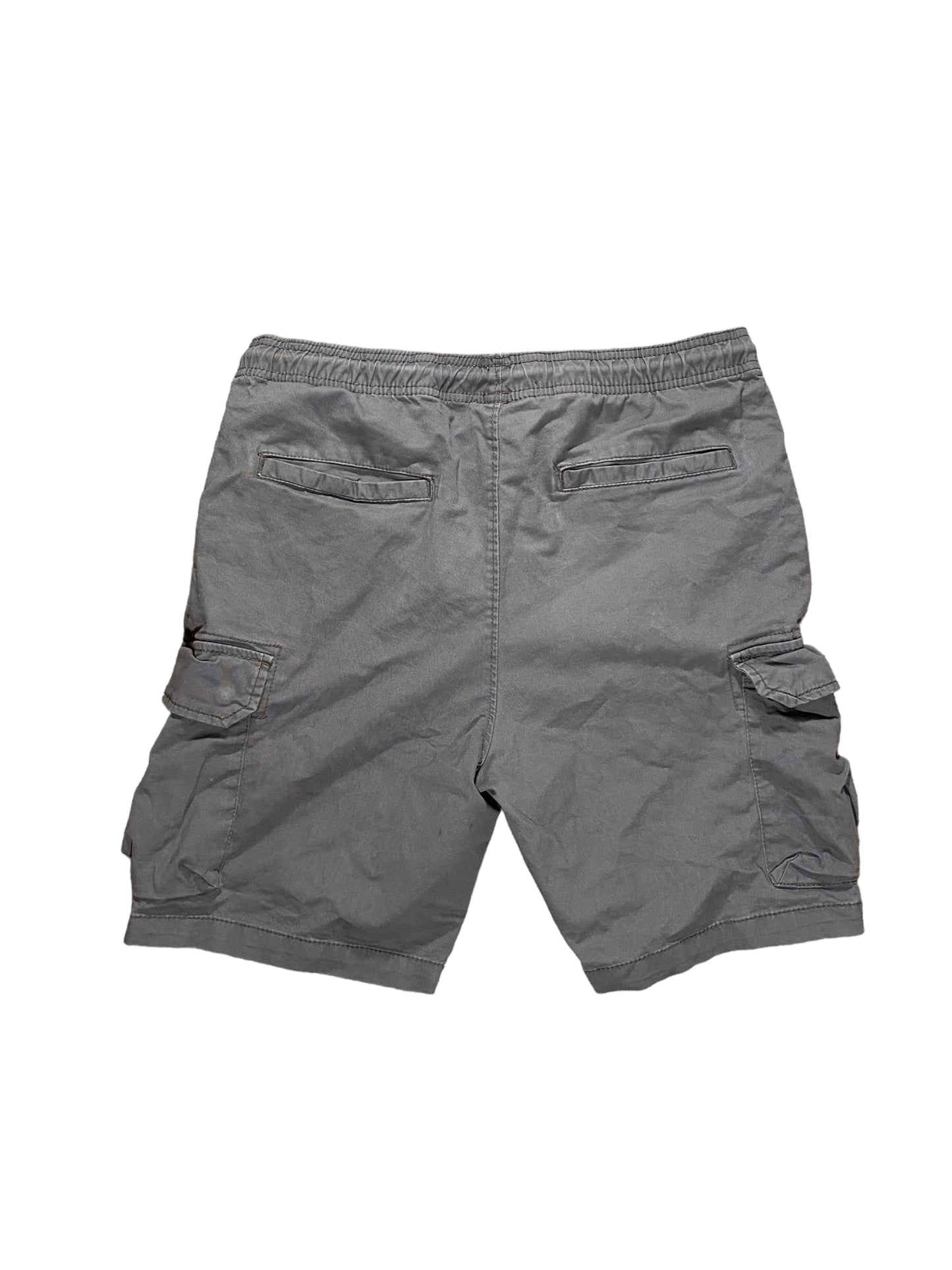 Grey cargo shorts