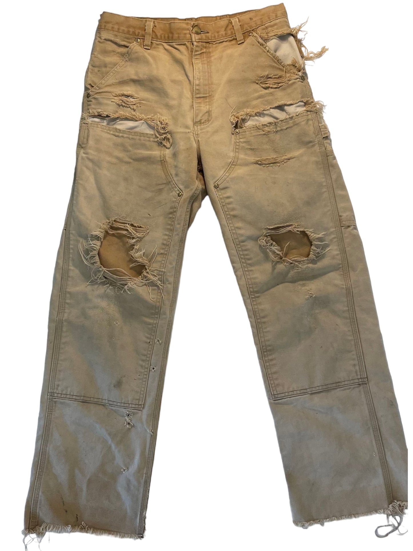 Distressed Carhartt Double Knee’s